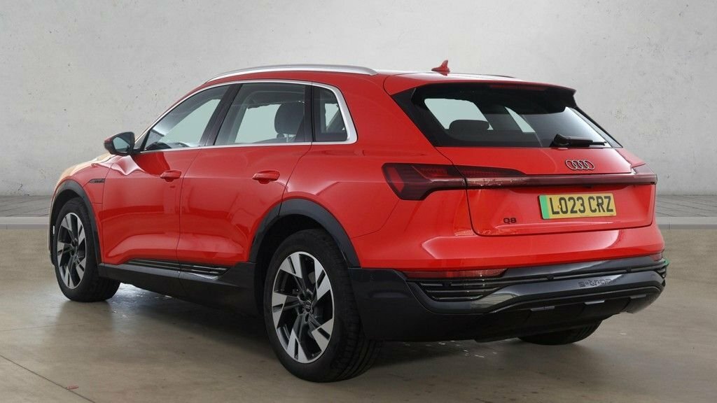 Audi Q8 e tron Suv Red #3