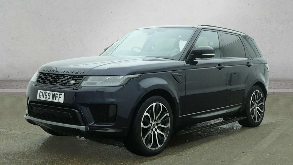 Land Rover Range Rover Sport 2L Hse GN69WFF Blue #4