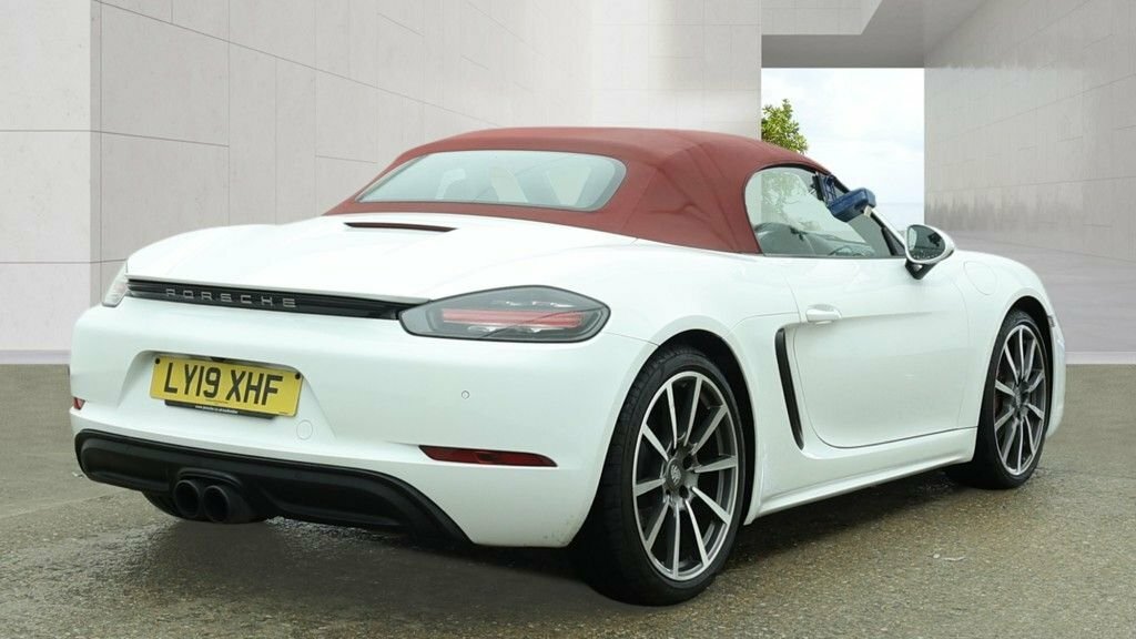 Porsche 718 Boxster 2L Null White #2