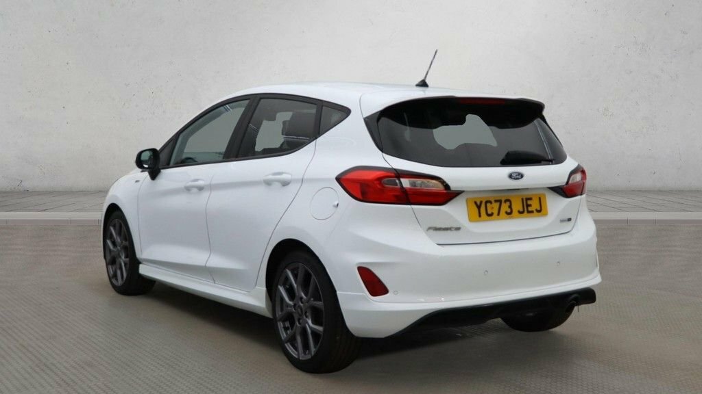Ford Fiesta 1L St-line Edition YC73JEJ White #3