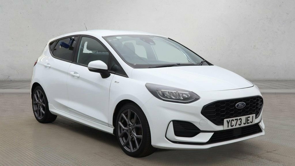 Ford Fiesta 1L St-line Edition YC73JEJ White