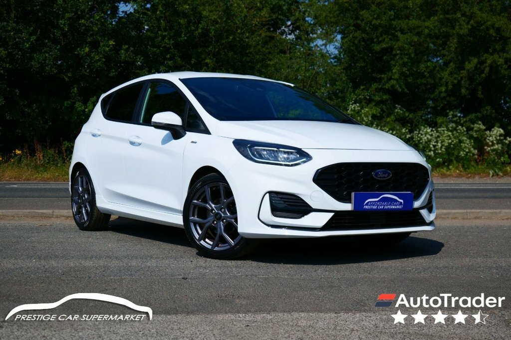 Ford Fiesta 1L St-line Edition White