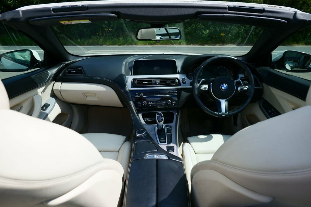 BMW 6 Series Convertible White #3