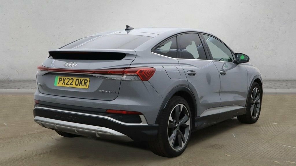 Audi Q4 E Tron Suv Grey #2