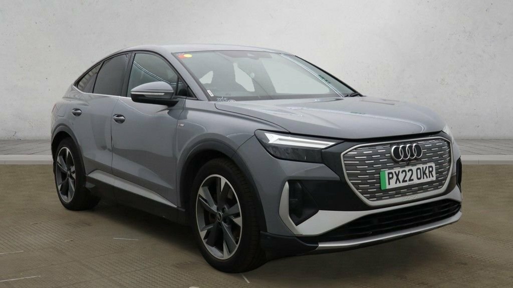 Audi Q4 E Tron Suv Grey