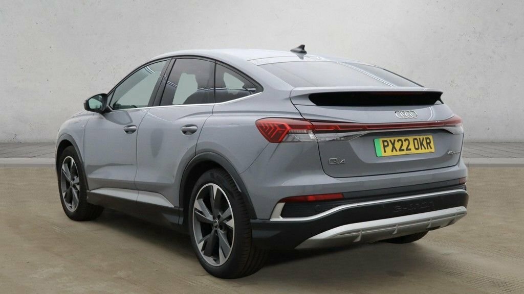 Audi Q4 E Tron Suv Grey #3