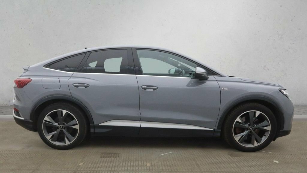 Audi Q4 E Tron Suv Grey #5