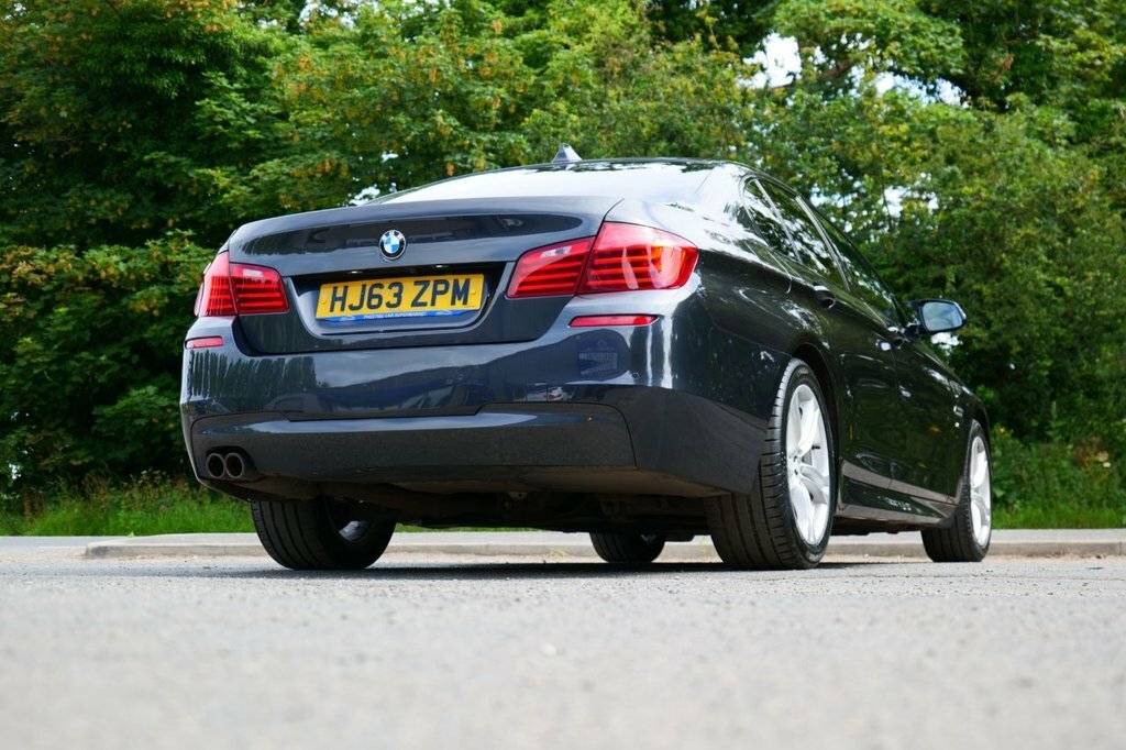BMW 5 Series 2013 13 535D Black #7