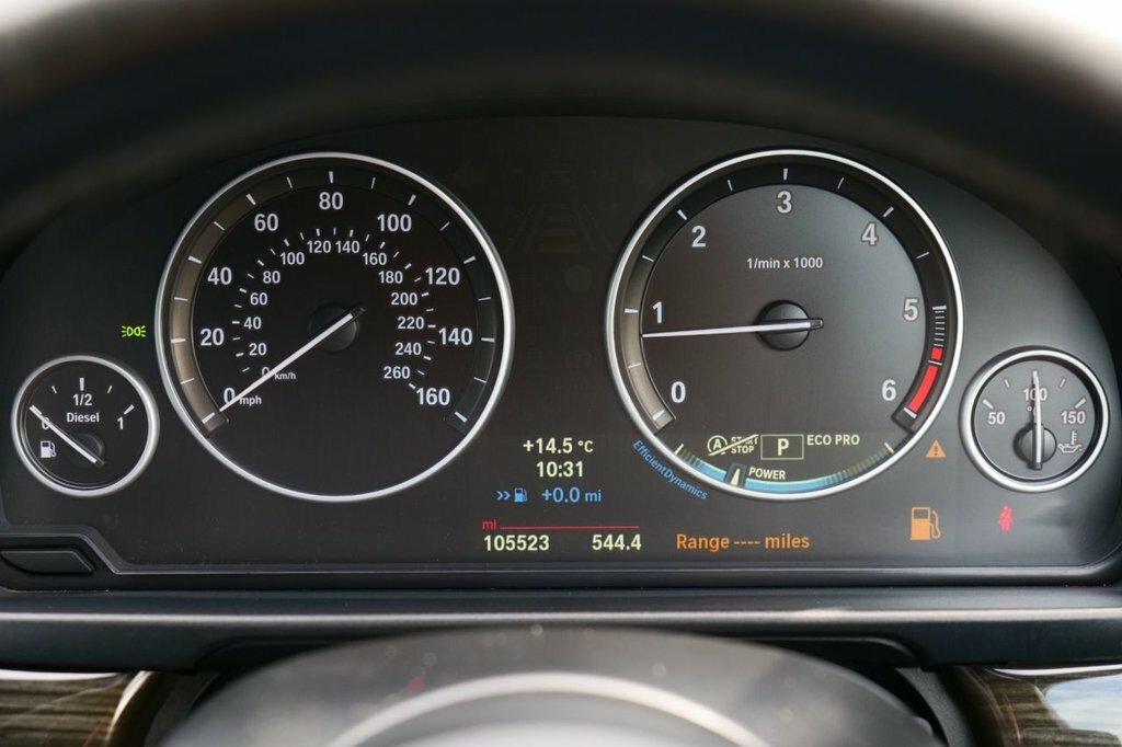 BMW 5 Series 2013 13 535D Black #15