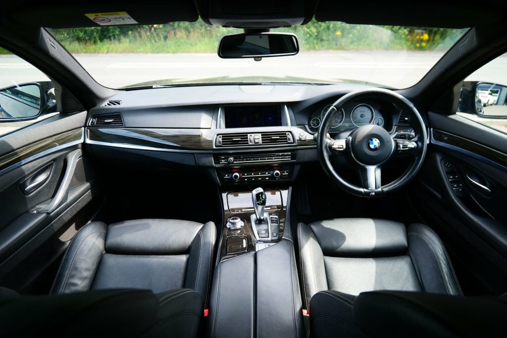 BMW 5 Series 2013 13 535D Black #17