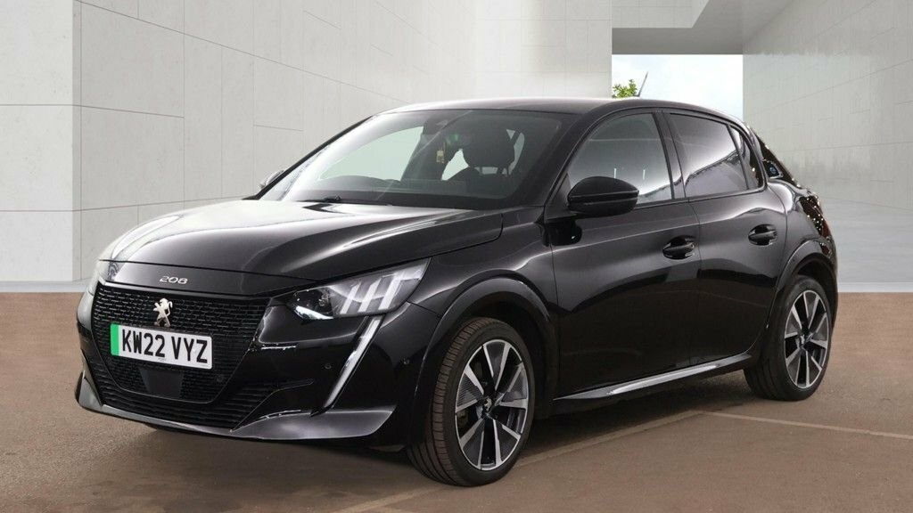 Peugeot e-208 Hatchback Black #4