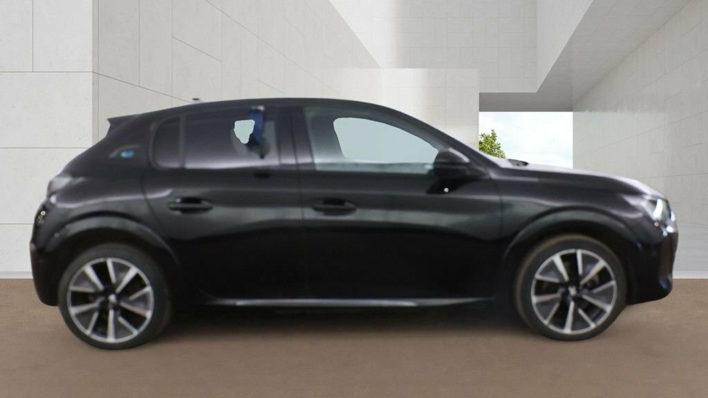 Peugeot e-208 Hatchback Black #5