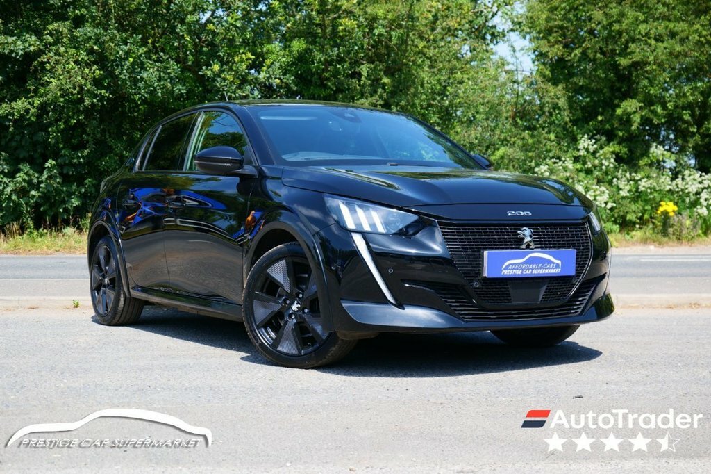 Peugeot e-208 Hatchback Black