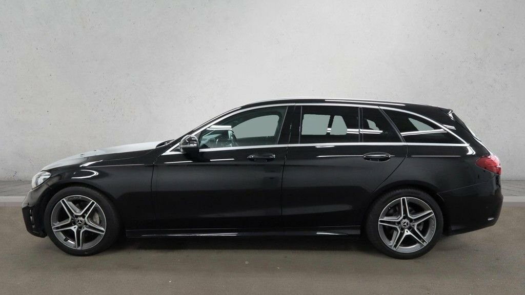 Mercedes-Benz C Class 2L Amg Line Edition Black #6