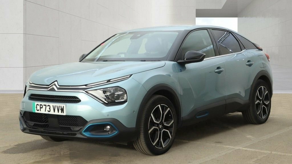 Citroen e-C4 Hatchback Blue #4
