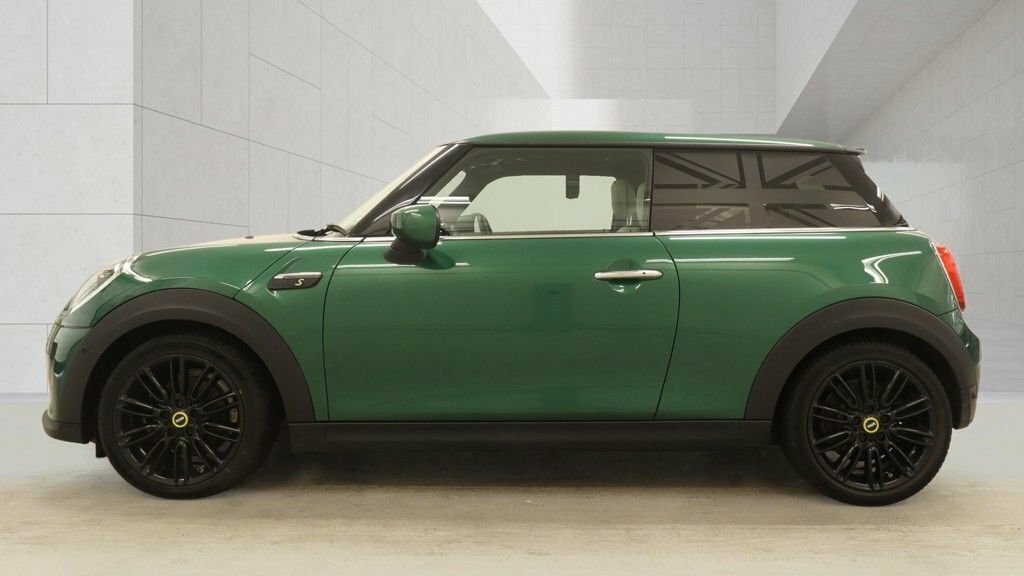 Mini Electric Hatchback Green #6
