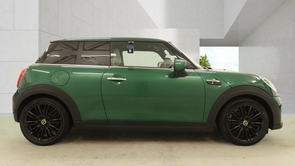 Mini Electric Hatchback Green #5