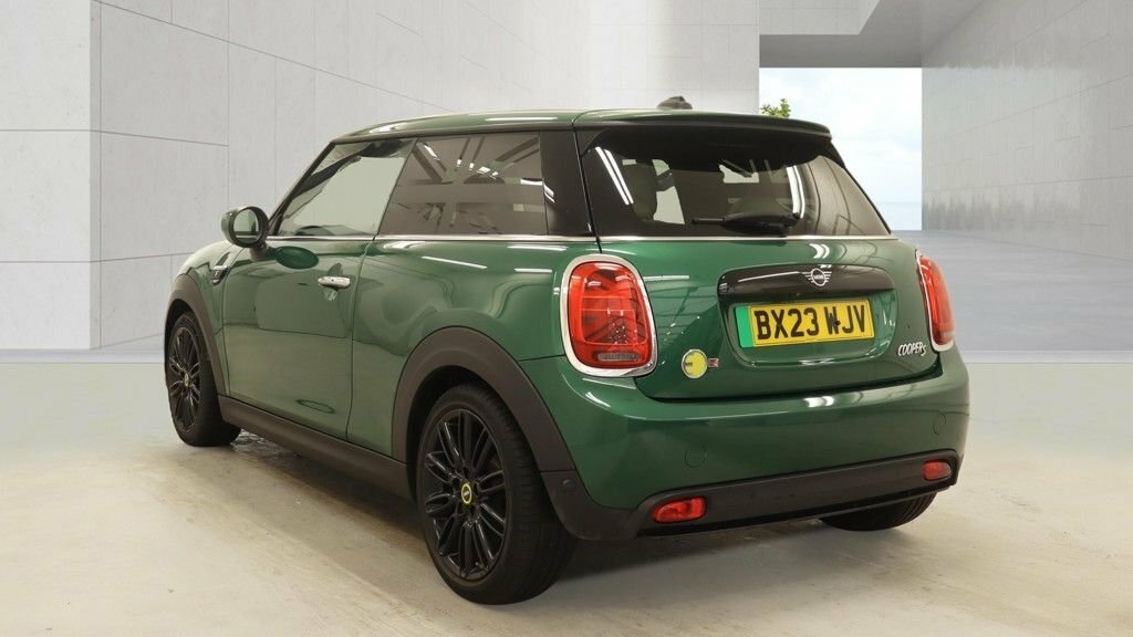 Mini Electric Hatchback Green #3