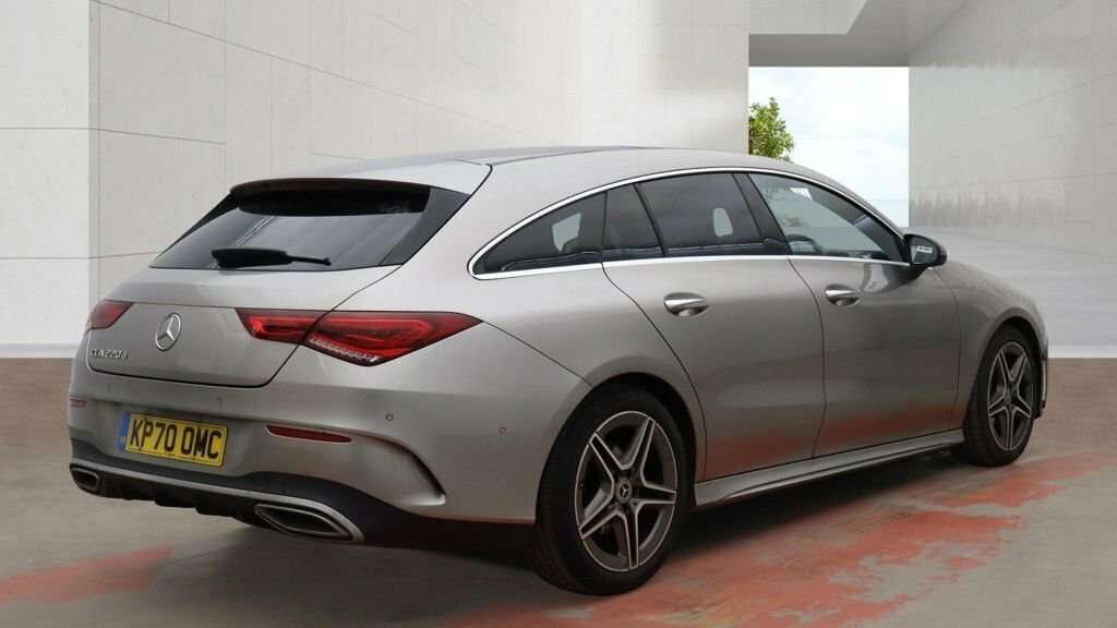 Mercedes-Benz CLA Class 2L Amg Line Silver #2