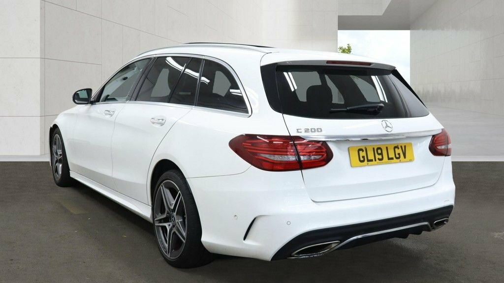 Mercedes-Benz C Class 1.5L Amg Line White #3