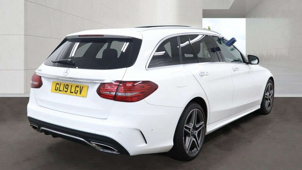 Mercedes-Benz C Class 1.5L Amg Line White #2