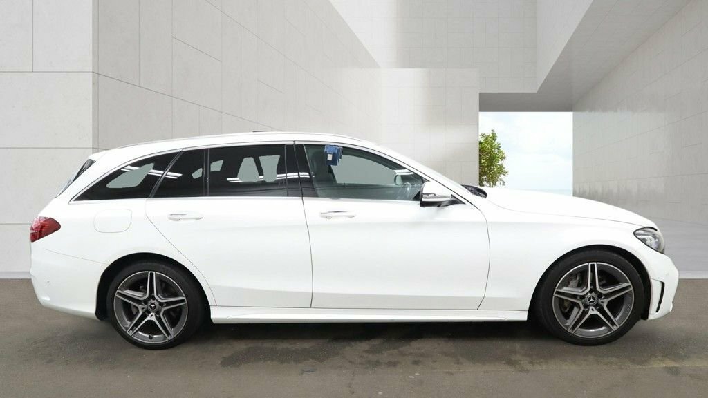 Mercedes-Benz C Class 1.5L Amg Line White #5