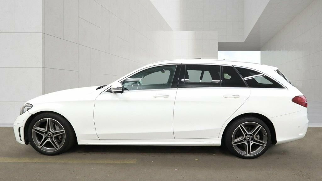 Mercedes-Benz C Class 1.5L Amg Line White #6