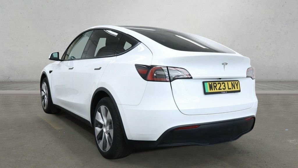 Tesla Model Y Suv White #3