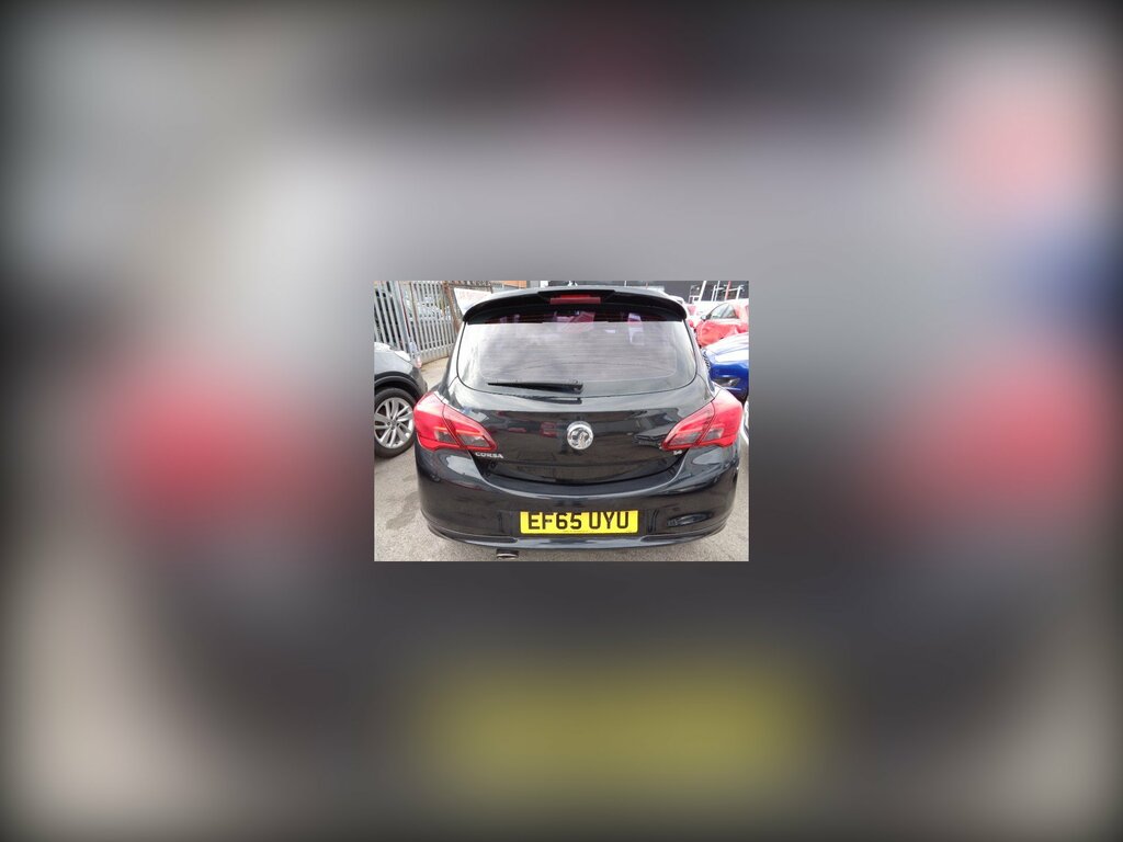 Vauxhall Corsa 1.4I Sri VX Line Hatchback Euro EF65UYU Black #6