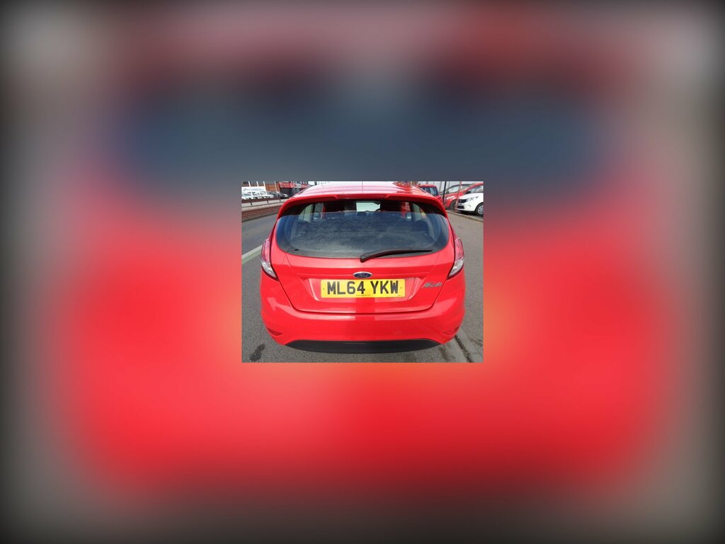 Ford Fiesta 1.25 Zetec Hatchback Euro 5 82 Red #6