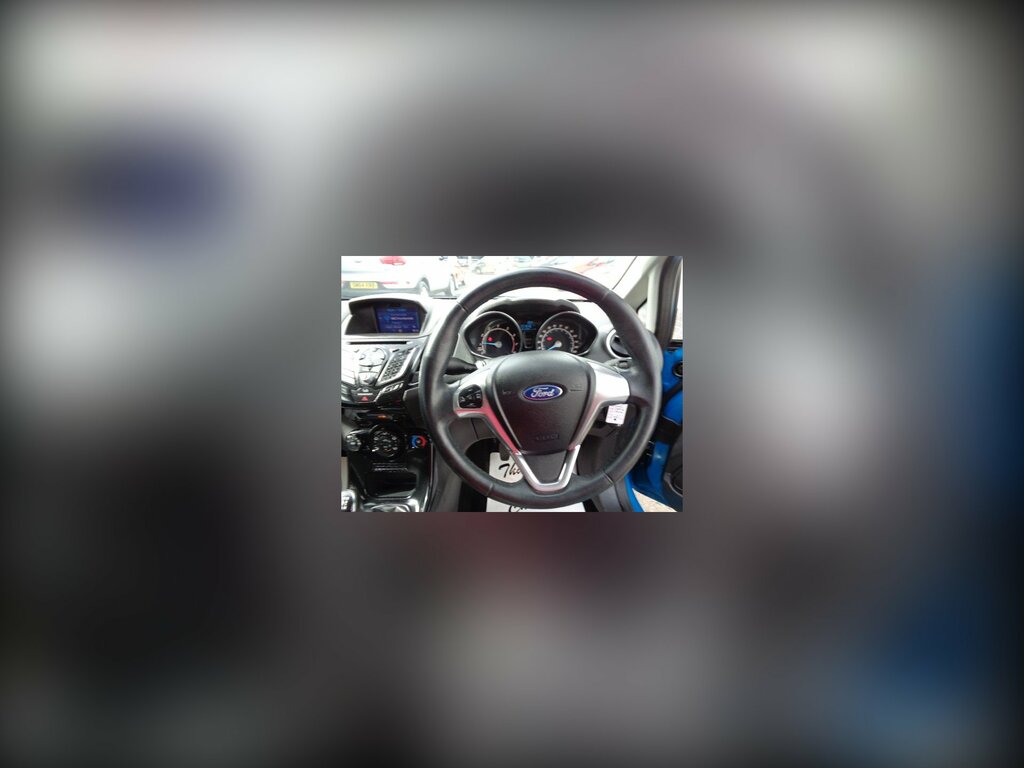 Ford Fiesta 1.25 Zetec Hatchback Euro 6 82 AX16CXP Blue #2