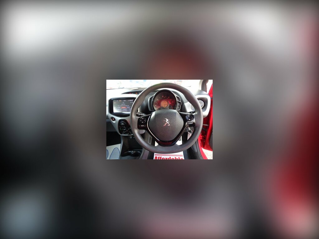 Peugeot 108 1.0 Active Hatchback Euro 6 68 Red #3