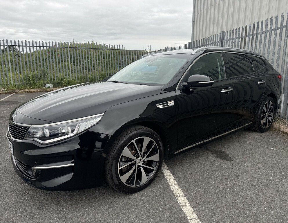 Kia Optima Estate Isg 3 1.7 Crdi Estate 2017 Black #2