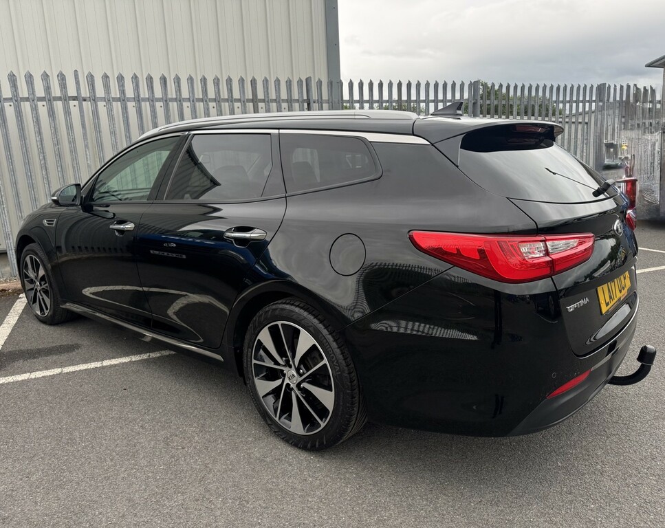 Kia Optima Estate Isg 3 1.7 Crdi Estate 2017 Black #4