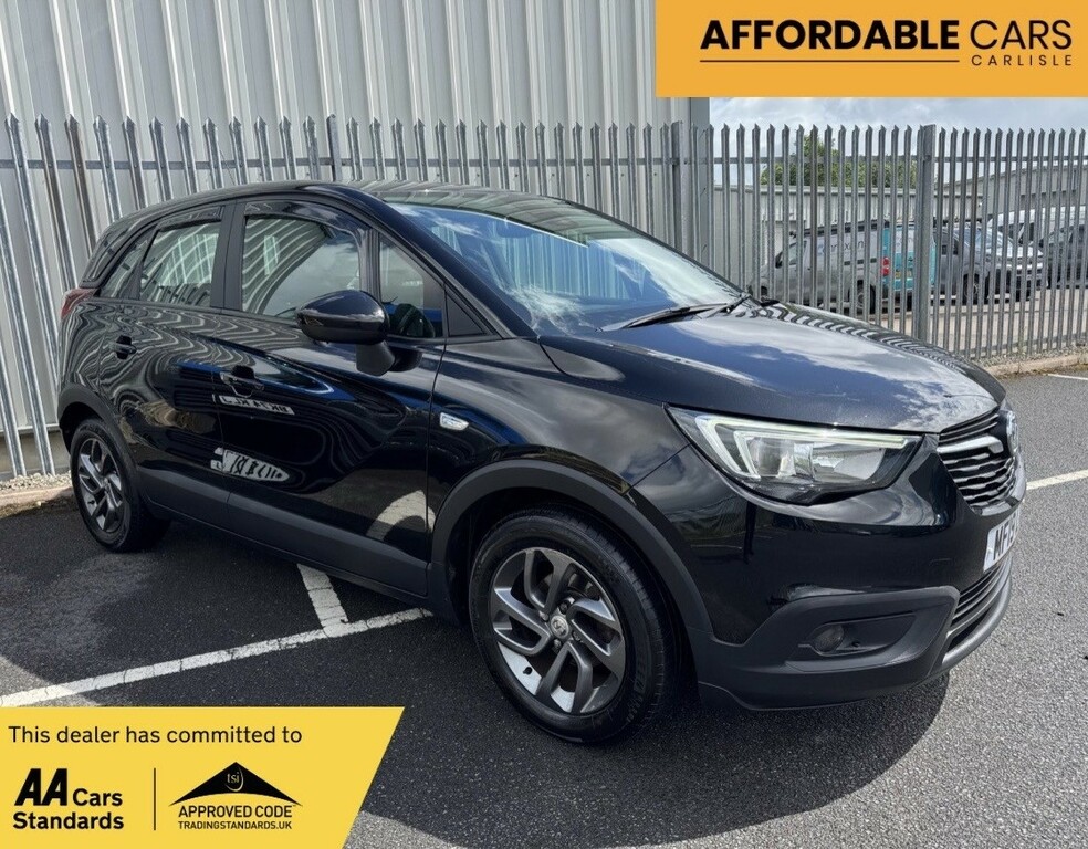 Vauxhall Crossland X Suv 1.2 Se 2019 Black
