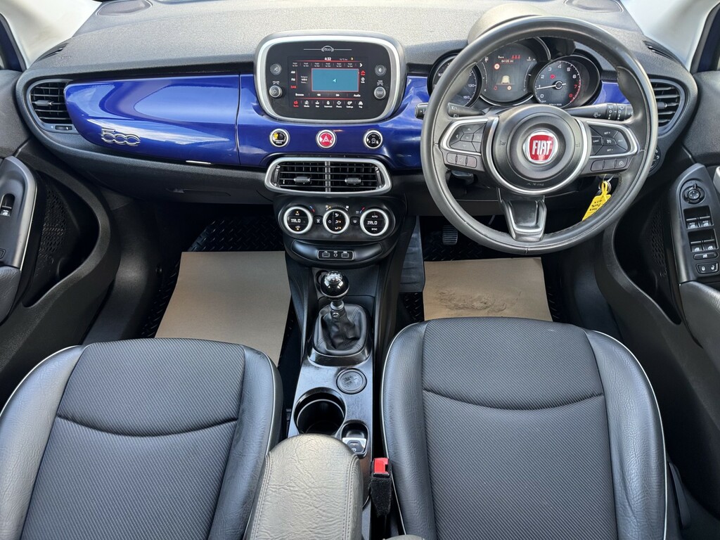 Fiat 500X Hatchback Blue #13