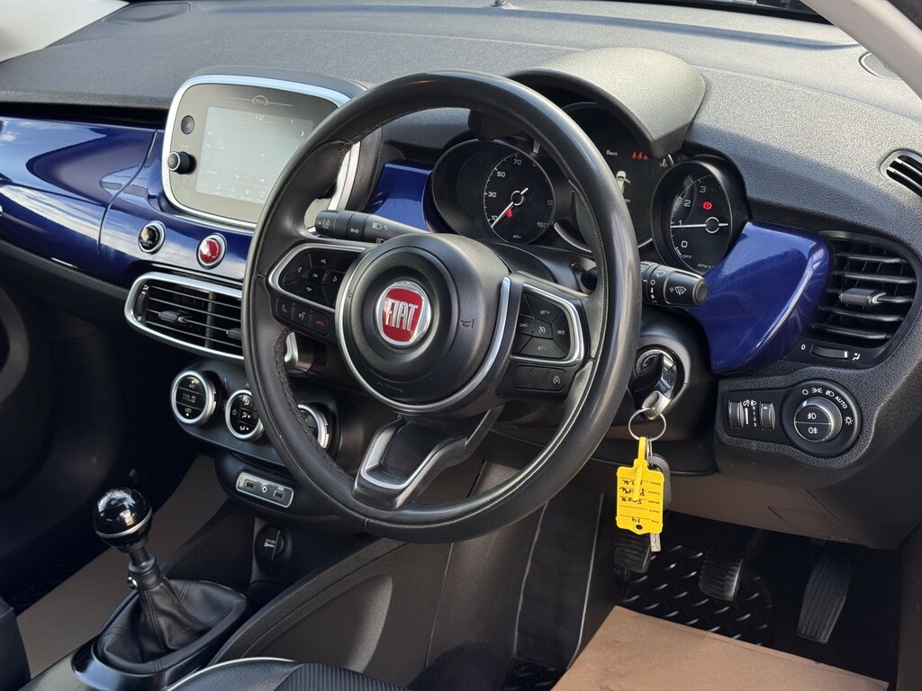 Fiat 500X Hatchback Blue #14