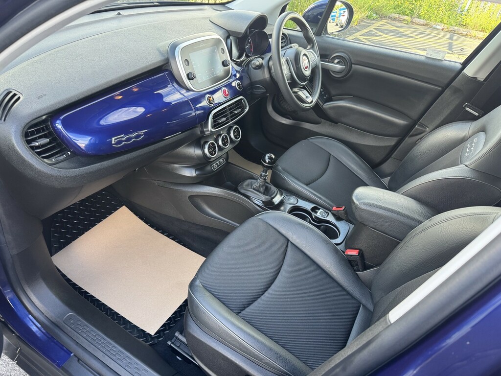 Fiat 500X Hatchback Blue #10