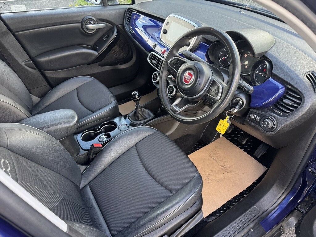 Fiat 500X Hatchback Blue #9