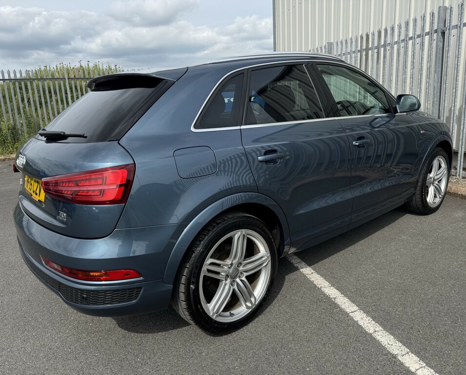 Audi Q3 S Line Plus 2.0 Tdi Quattro Blue #5