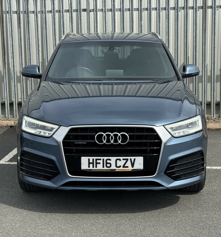 Audi Q3 S Line Plus 2.0 Tdi Quattro Blue #3