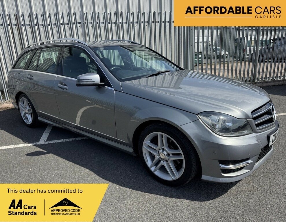 Mercedes-Benz C Class C220 2.1 Cdi Amg Sport Edition Estate Silver