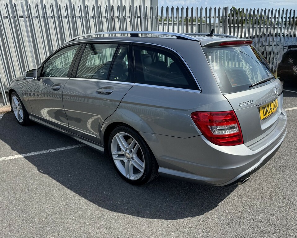 Mercedes-Benz C Class C220 2.1 Cdi Amg Sport Edition Estate Silver #4