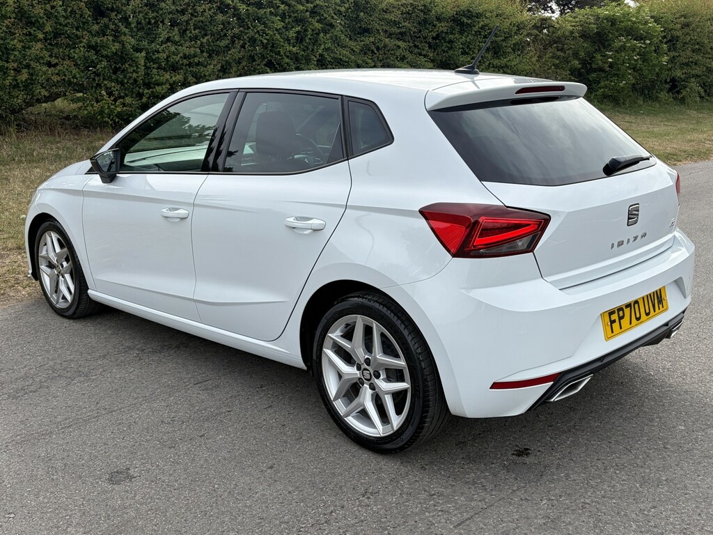 Seat Ibiza Hatchback 1.0 Tsi Fr 2020 FP70UVM White #4