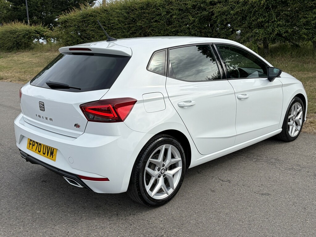 Seat Ibiza Hatchback 1.0 Tsi Fr 2020 FP70UVM White #6