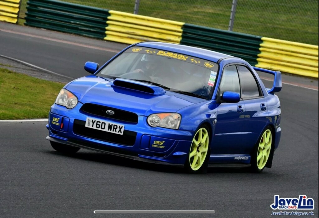 Subaru Impreza Track Car Blue