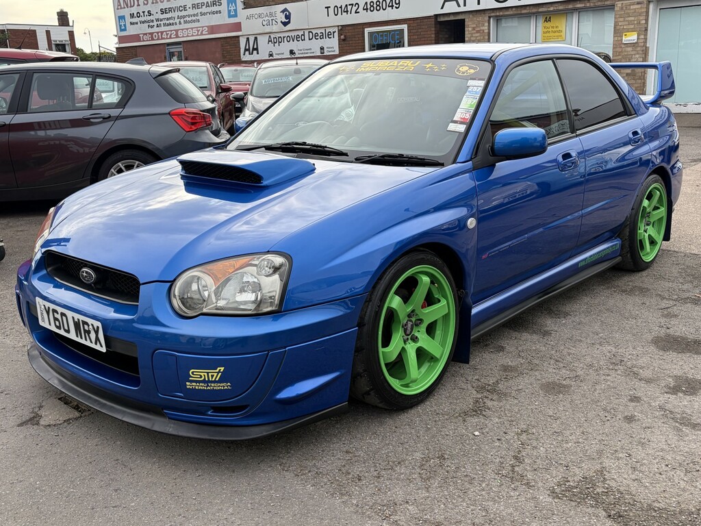Subaru Impreza Track Car Blue #2