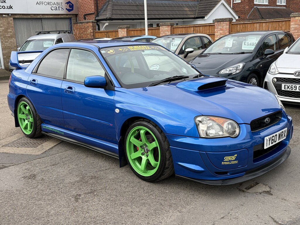 Subaru Impreza Track Car Blue #4