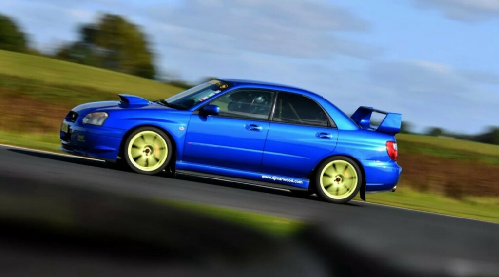 Subaru Impreza Track Car Blue #2