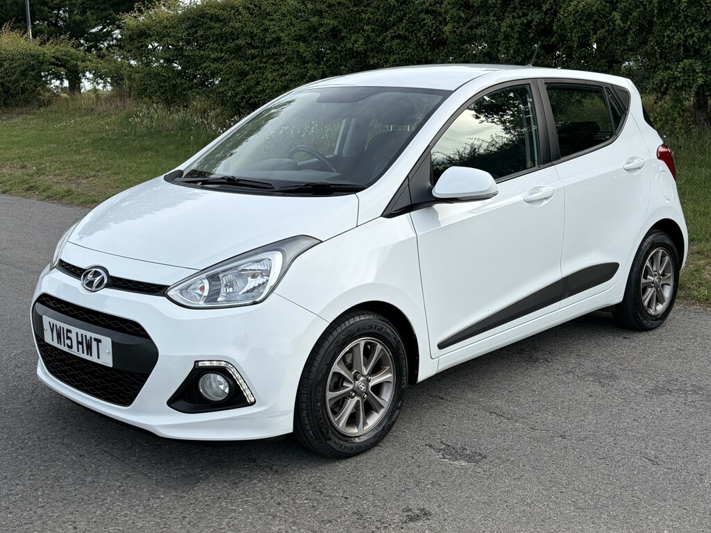 Hyundai I10 Hatchback 1.0 Premium 2015 White